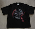 Black Twostacks Cropped Cross T